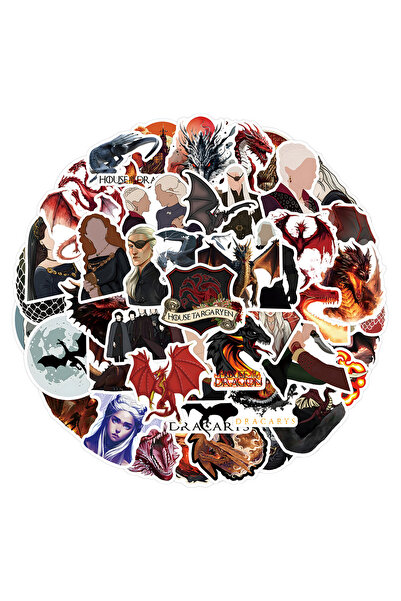 Choice 55 قطعة من ملصقات House of The Dragon، ملصقات جرافيتي أمريكية، ملصقات ...