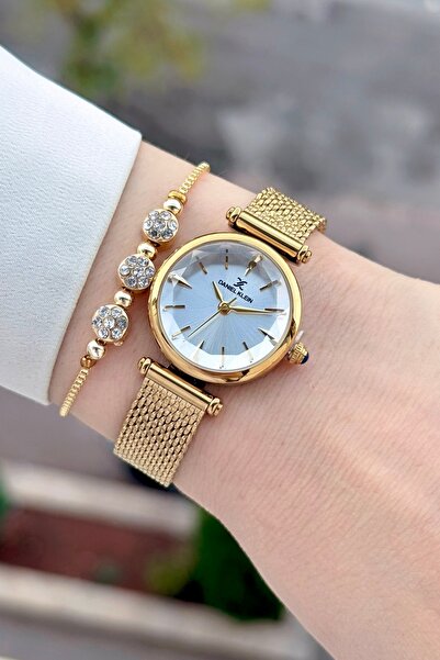 Daniel Klein Altın Renk 26 Mm 2 Yıl Garantili Kadın Kol Saati