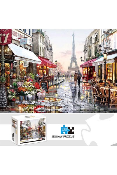 Choice 1000pcs Paris Street 1000 Pieces Paris street Jigsaw Puzzle Home Decor...