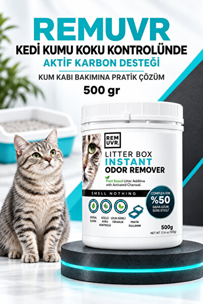Kedi Kumu Koku Giderici 500 Gr Aktif Karbonlu