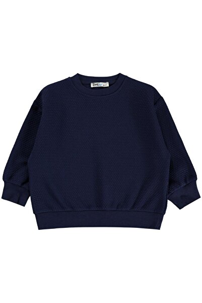 Civil Boys Petek Kumaşlı 6-9 Yaş Sweatshirt - Lacivert