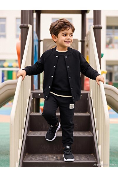 Civil Boys Basic 2-5 Yaş Eşofman Altı - Siyah