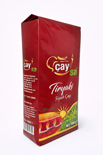 Çaysa Tiryaki Dökme Siyah Çay 1 Kg / 10 Adet