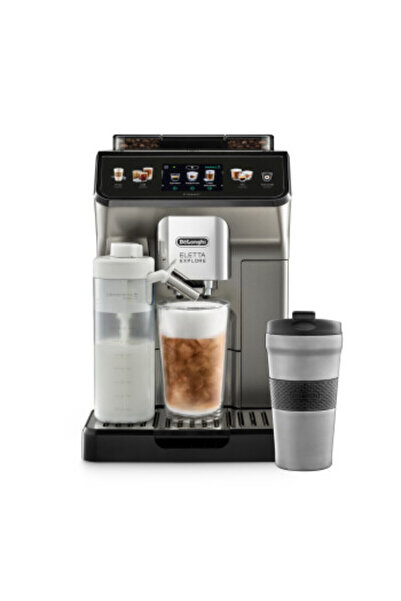 DELONGHİ Eletta Explore ECAM450.86.T Tam Otomatik Espresso Kahve Makinesi , 5...