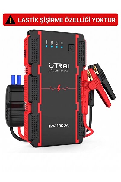 UTRAI Jstar Mini 13000mah 1000a Jump Starter Taşınabilir Akü Takviye Cihazı L...