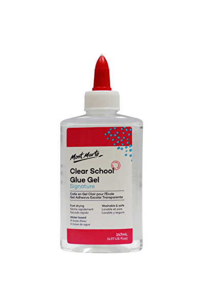Mont Marte Şeffaf Okul Tutkalı 147 ml Yıkanabilir