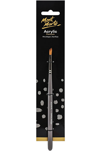 Mont Marte Artist Acrylic Brush Premium Taklon Kama 1/8
