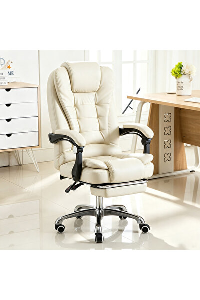 HayaBazaar Executive High-back Office Chair, Desk Chair Backrest with Padded ...