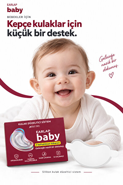 Beauty Tapes Earlap Baby Kepçe Kulak Düzeltici Silikon Beans