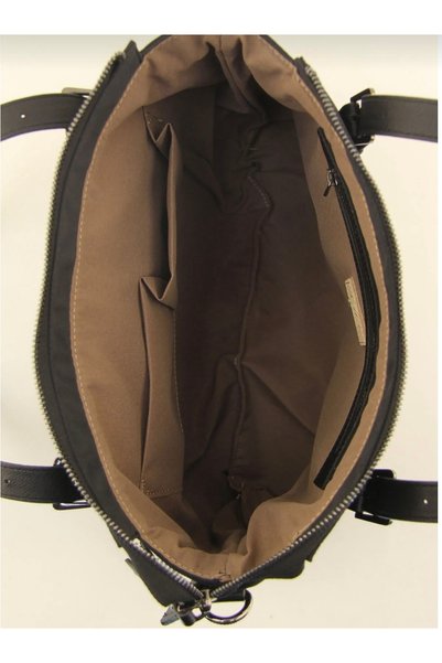 QUB CLUB Women's Multi-Compartment Mink Casual Satin Multi-Pocket Shoulder Bag