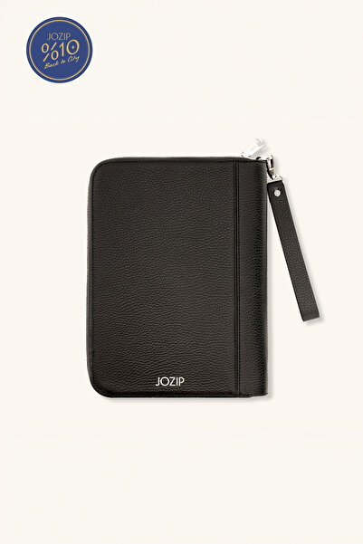 JoZip Deri Planlayıcı A5 Black Silver