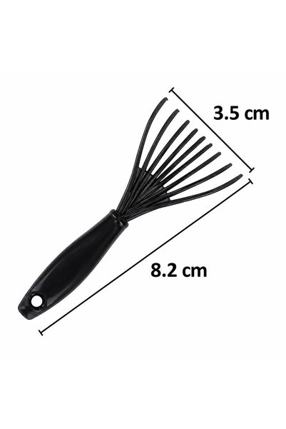 jetfast 2 Pieces Mini Practical Hair Brush and Comb Cleaning Tool Comb Cleaner Rake