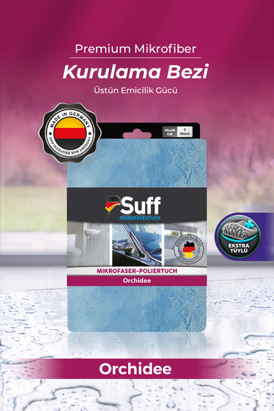 Suff Orchidee Orchid Drying Cloth 40X40 |   Quick Car Drying and Polishing Cl...