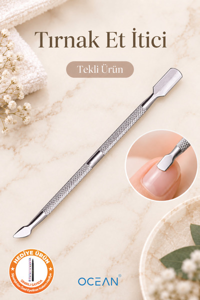 Ocean Meat Pusher & Remover Steel Kronk, Professional Manicure Kronk