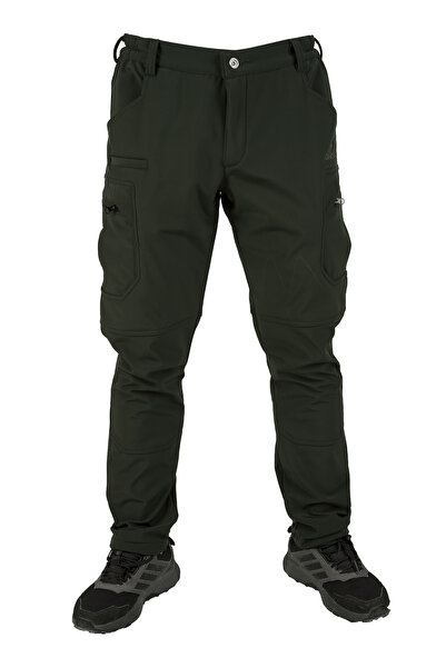 CLİMENJERO Erkek Kışlık 4 Yöne Esneyen Likralı Softshell Outdoor Taktik Trekk...