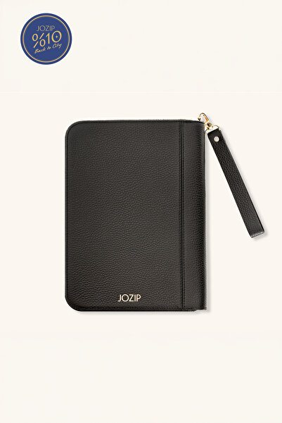 JoZip Deri Planlayıcı A5 Black Gold