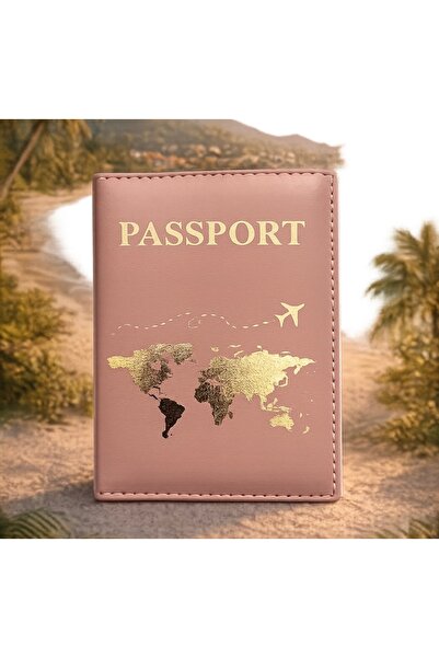 Silpus Leather Passport Cover Single Pink