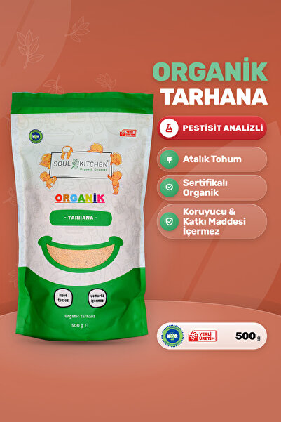 Soul Kitchen Organik Ürünler Organik Tarhana İlave Tuzsuz Katkısız 500 g