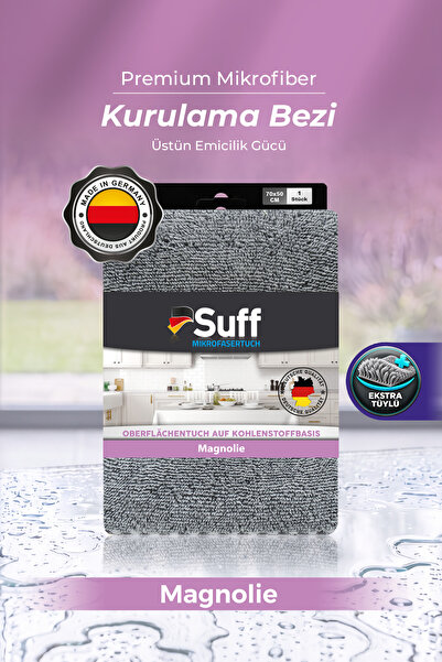Suff Magnolie Karbon Bazlı Mikrofiber Geniş Yüzey Beyaz Eşya ve Ankastre Kuru...
