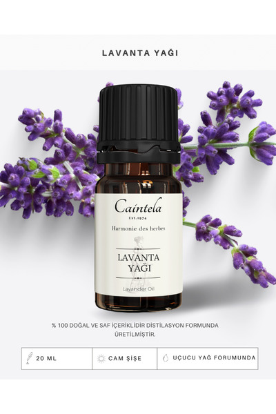 caintela Lavanta Yağı 20 ML %100 Doğal Saf