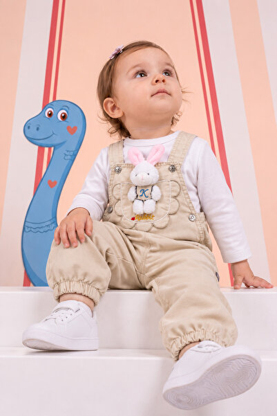 Rocha Baby Rocha Baby Gardener Salopet 2-Piece Set - Plush Toy Gift and Cotto...