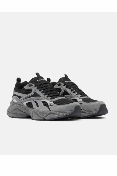 Reebok Charge Run Erkek Sneaker Gri Siyah Günlük Spor Ayakkabı Kalın Taban File Detaylı