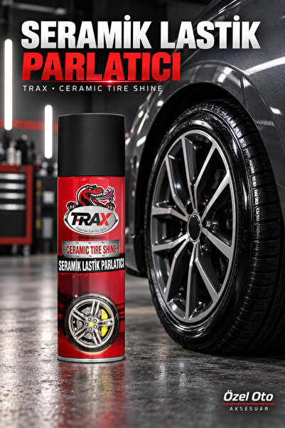TRAX SERAMİK BAZLI LASTİK VE TAMPON PARLATICI 500 ML AEROSOL