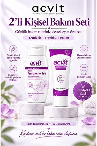 Generic Brand Acvi̇t Smooth & Fresh 2-Piece Personal Care Set