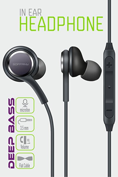 Soffany Deep Bass Jack Girişli Kulak İçi Kablolu Kulaklık