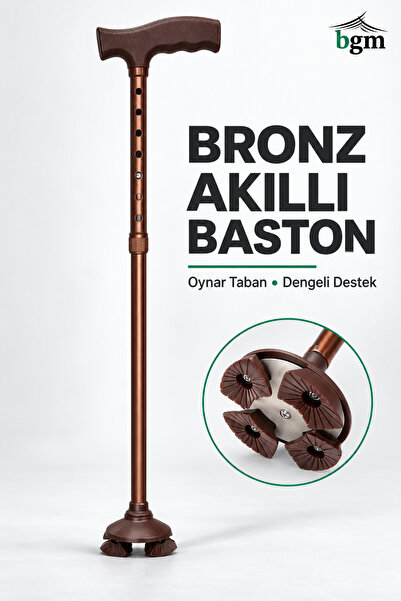 bgm Bronz Akıllı Baston- Asa