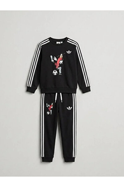 Kidmark Çocuk Modası Boy's Mickey Mouse 100% Cotton Black Set