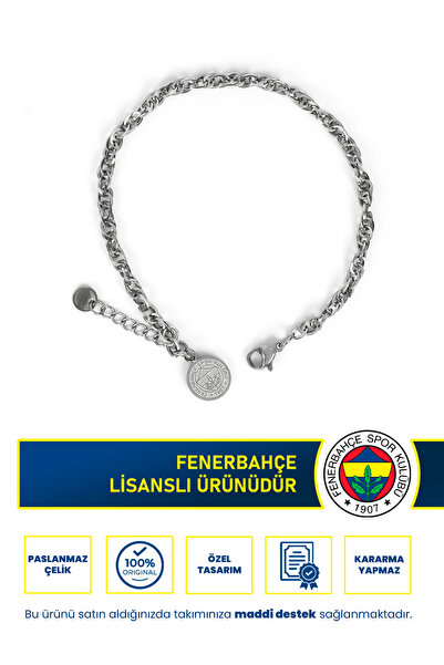 Fenerbahçe FB ÇİFT HALKA ÇELİK BİLEKLİK