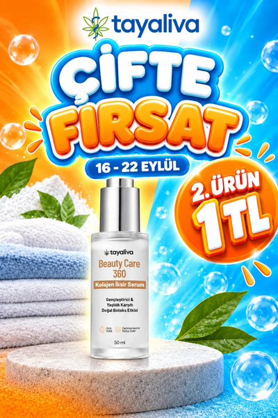 Tayaliva Beauty Care 360 - Kolajen İksir Yüz Serumu Gençleştirici Yaşlılık Ka...