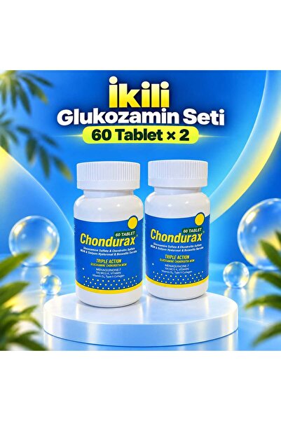 Chondurax Chondurax Glucosamine (glukozamin) Chondroitin Msm 60 Tablet 2'li