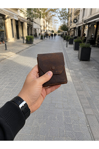 LETERRA محفظة جلدية أصلية صغيرة الحجم