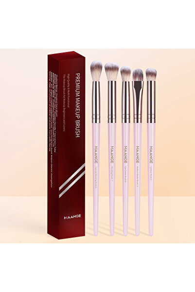 Choice Pink MAANGE 5pcs Eye Makeup Brush Eye Shadow Brush Professional Makeup...