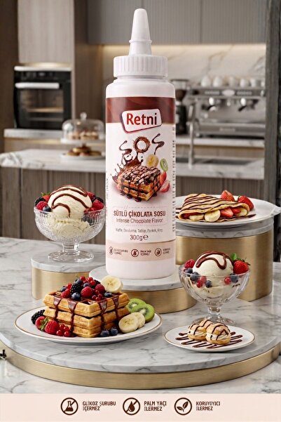 Retni Sütlü Çikolata Sosu 300g