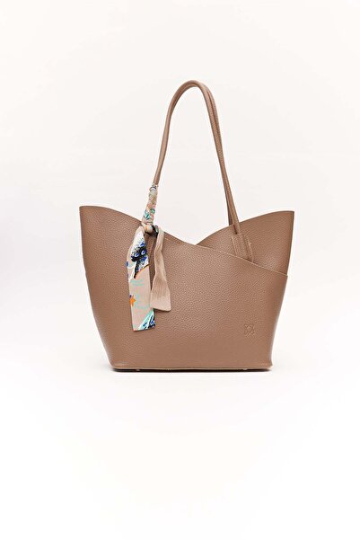 PAULMARK Women's Scarf Detailed Bag
