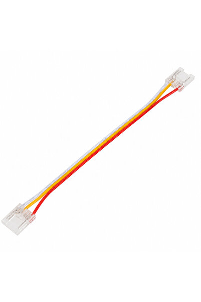 Ledarmy 10 mm CCT COB LED Şerit Çift Taraflı Kablolu Konnektör 3 Pin 10 cm Şe...