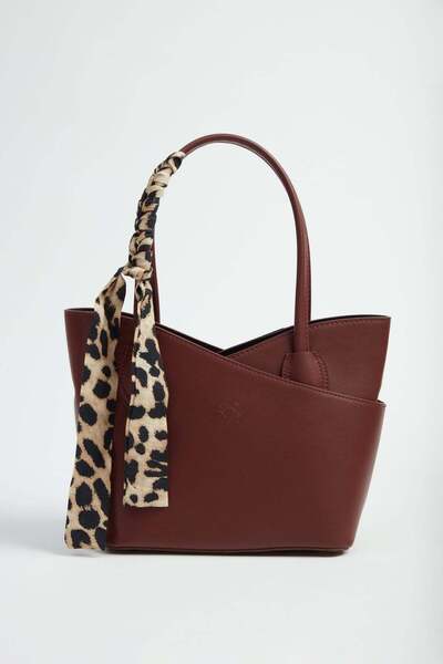 PAULMARK Women's Asymmetrical Cut Detailed Bag