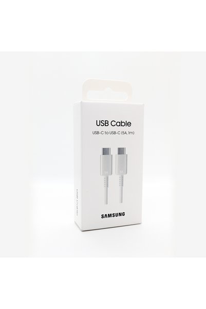 Samsung 5A Type-C Kablo 1 Metre EP-DN975BWEGWW (İthalatçı Garantili)