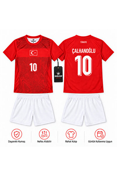 Babılgam Ay Yıldız WC 2026 Hakan Çalhanoğlu Yazılı Türkiye Çocuk Forma