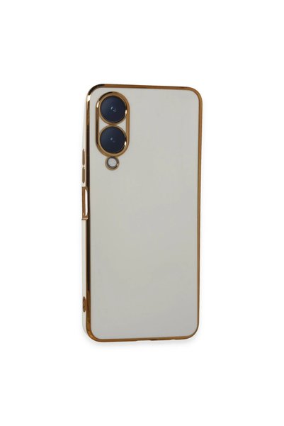 FMA Vivo Y17S Case Volet Silicone - White