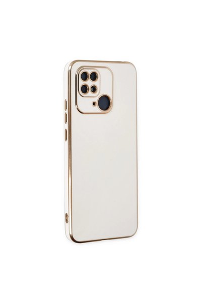 FMA Xiaomi redmi 10c case volet silicone - white