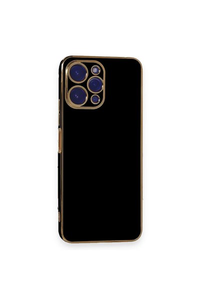 Generic Brand غلاف هاتف Xiaomi Poco M6 Pro 5G من السيليكون - أسود