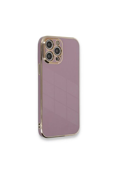 OtoTech غطاء حماية ايفون 12 برو من ابل - سيليكون - بنفسجي
