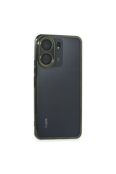 FMA Xiaomi redmi 13c case with razer lens silicone - green