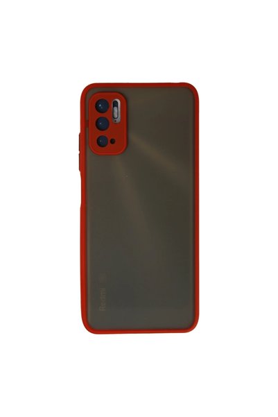 FMA Xiaomi redmi note 10 5g case montreal silicone cover - red