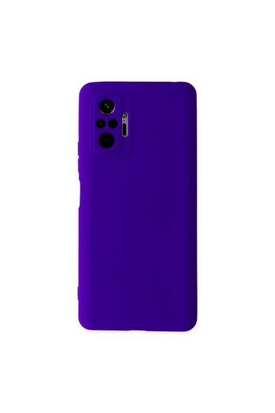 FMA Xiaomi redmi note 10 pro case nano inner velvet silicone - purple