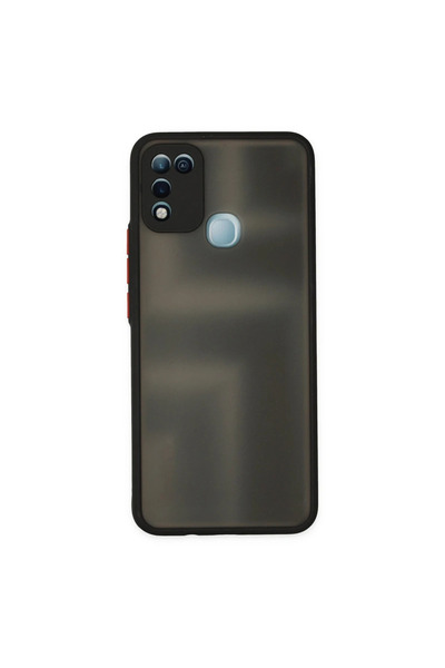 OtoTech Infinix Hot 10 Play Case Montreal Silicone Cover - Black
